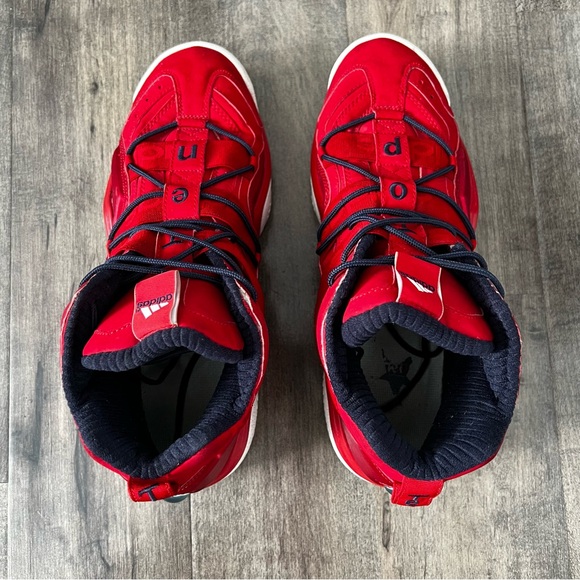 Adidas Mens Kobe Top Ten 2000 G59139 Red Basketball Shoes Sneakers Size 11 - Picture 4 of 8